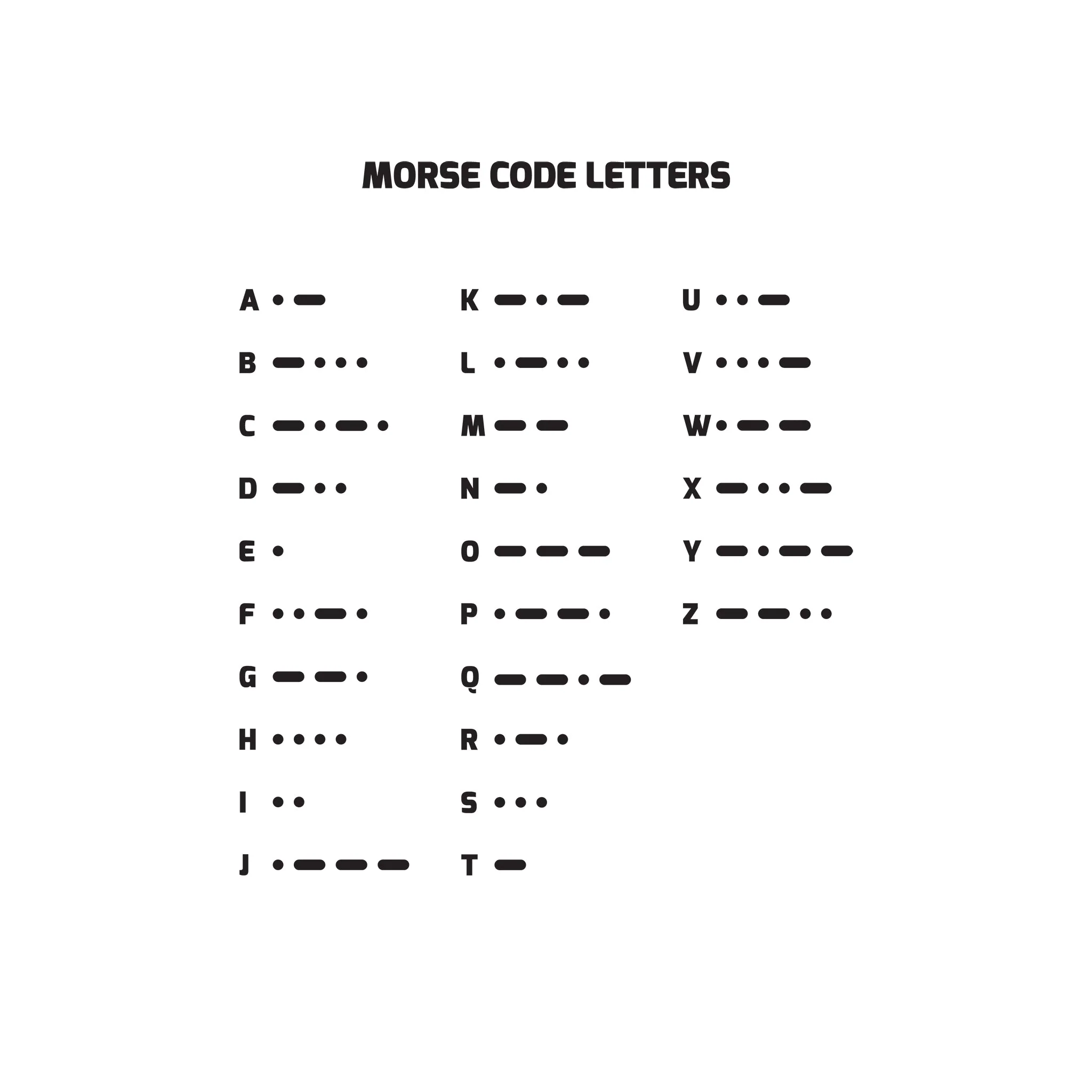 Morse Code