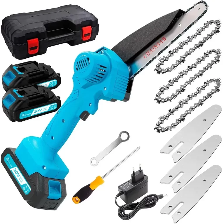 Compact Cutting: Mini Chain Saw Reviewed: Home Gardening