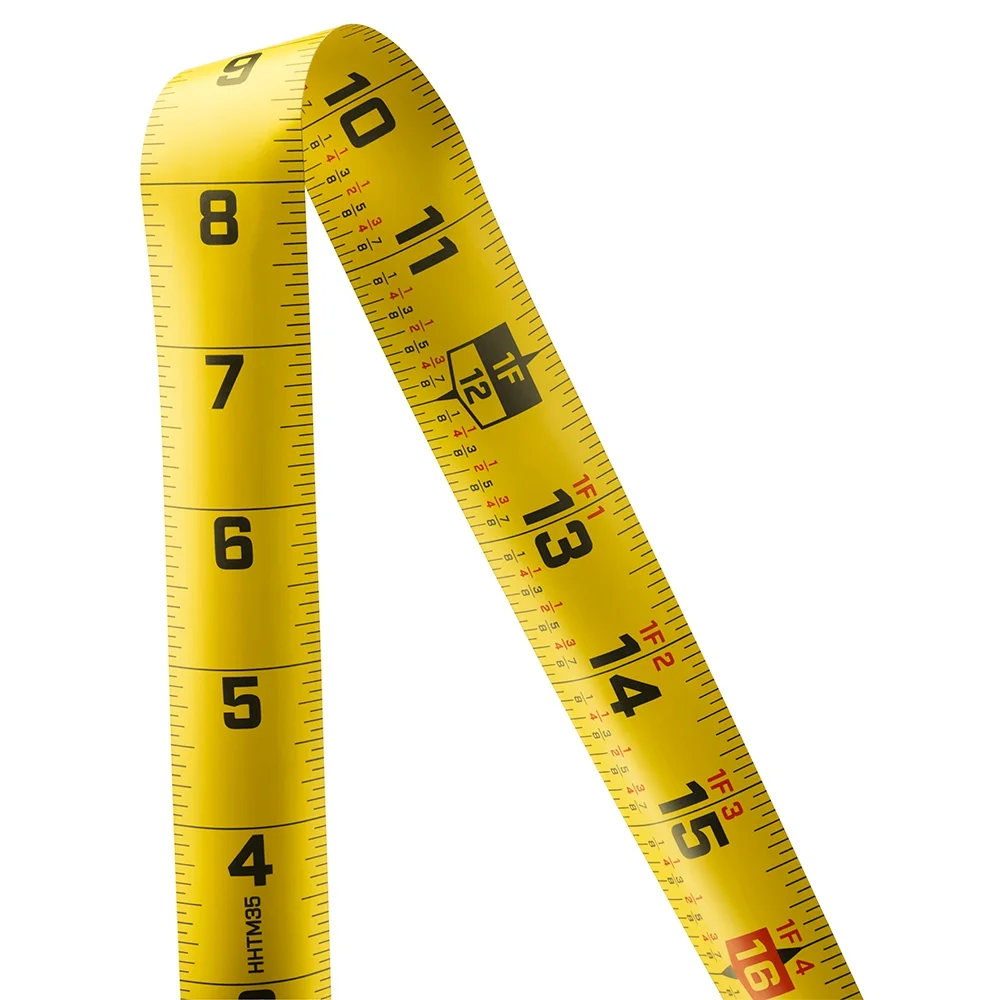 32nds tape measure with 32 increments