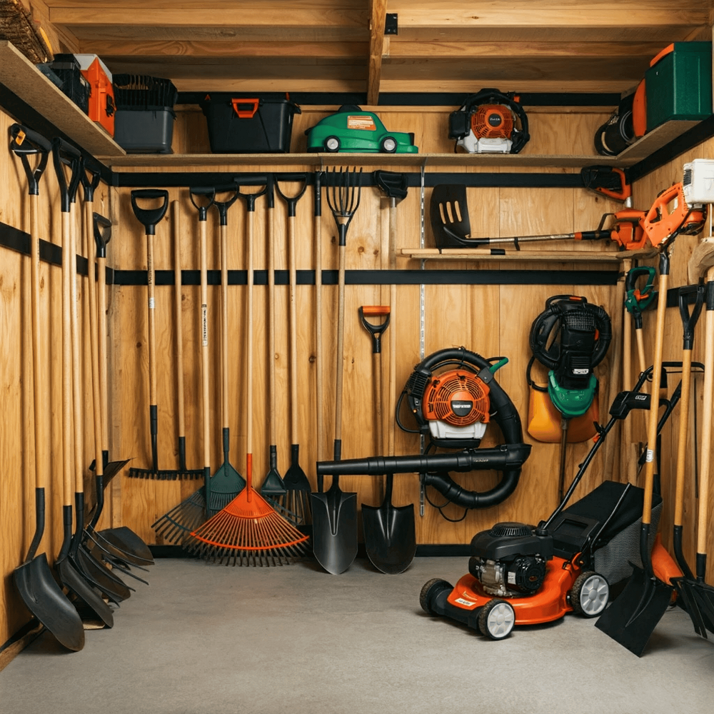 lawn and garden tools