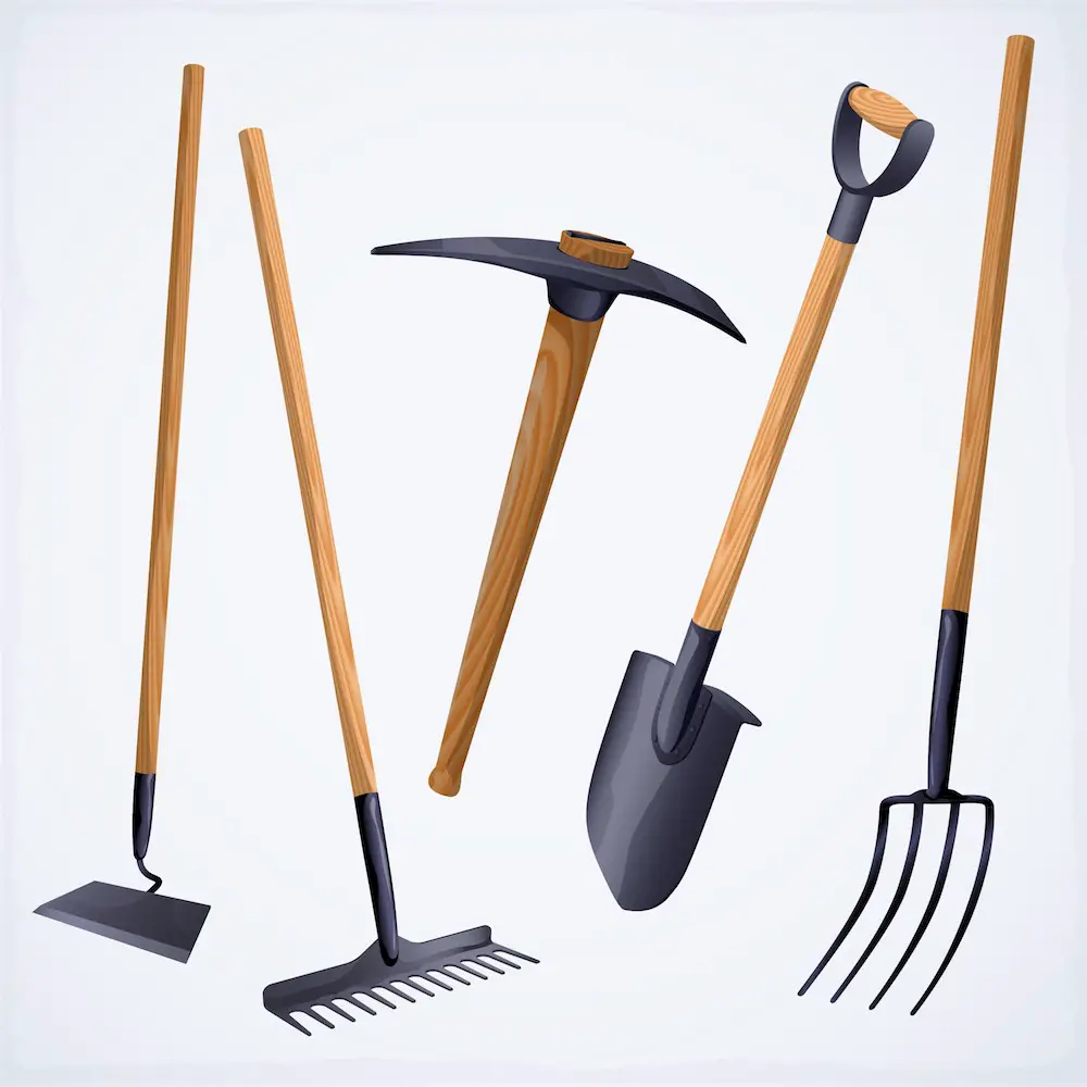 garden tools and equipment