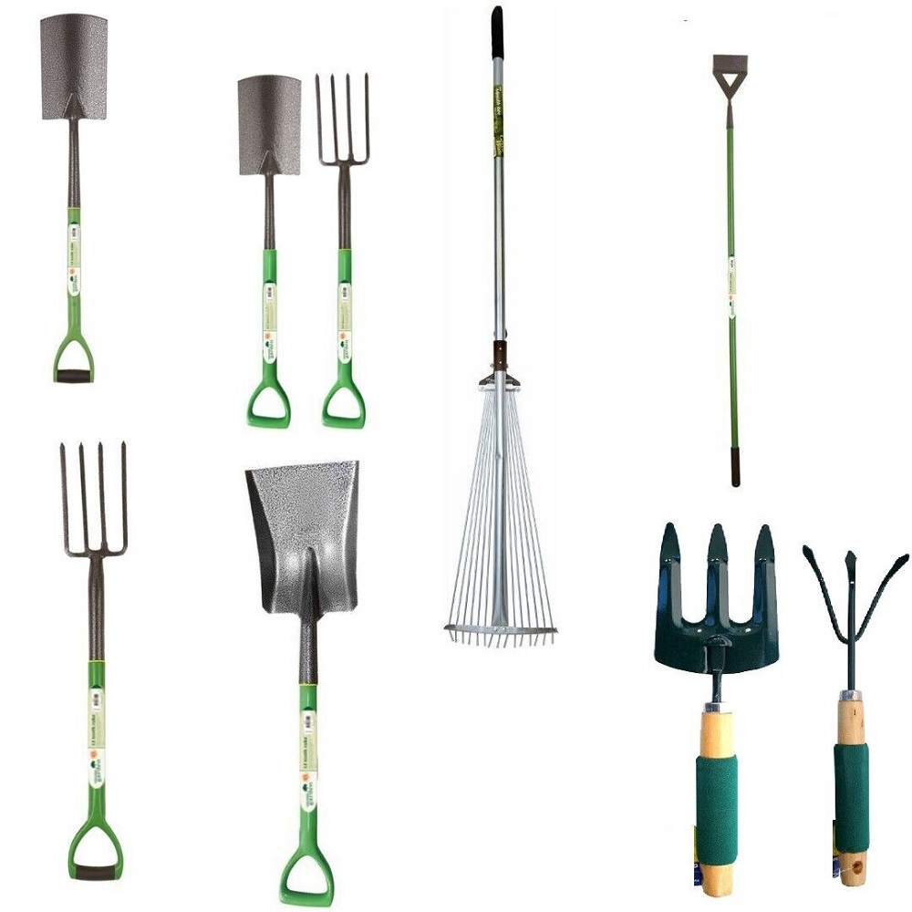 cleaning garden tools